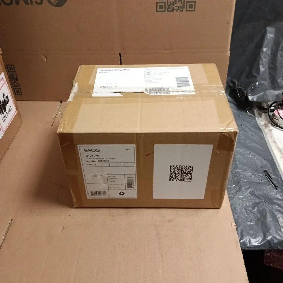 BOX OF APPROXIMATELY 8 EPOS GTW 270 GAMING EARPHONES - COLLECTION ONLY