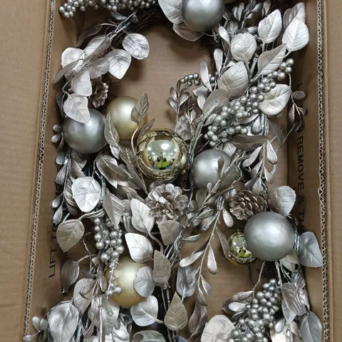 6FT CHAMPAGNE GOLD PRE LIT GARLAND