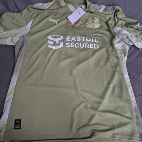 LEYTON ORIENT FC AWAY SHIRT XL – EL MIZOUNI 8 (CALMING GREEN) – PUMA