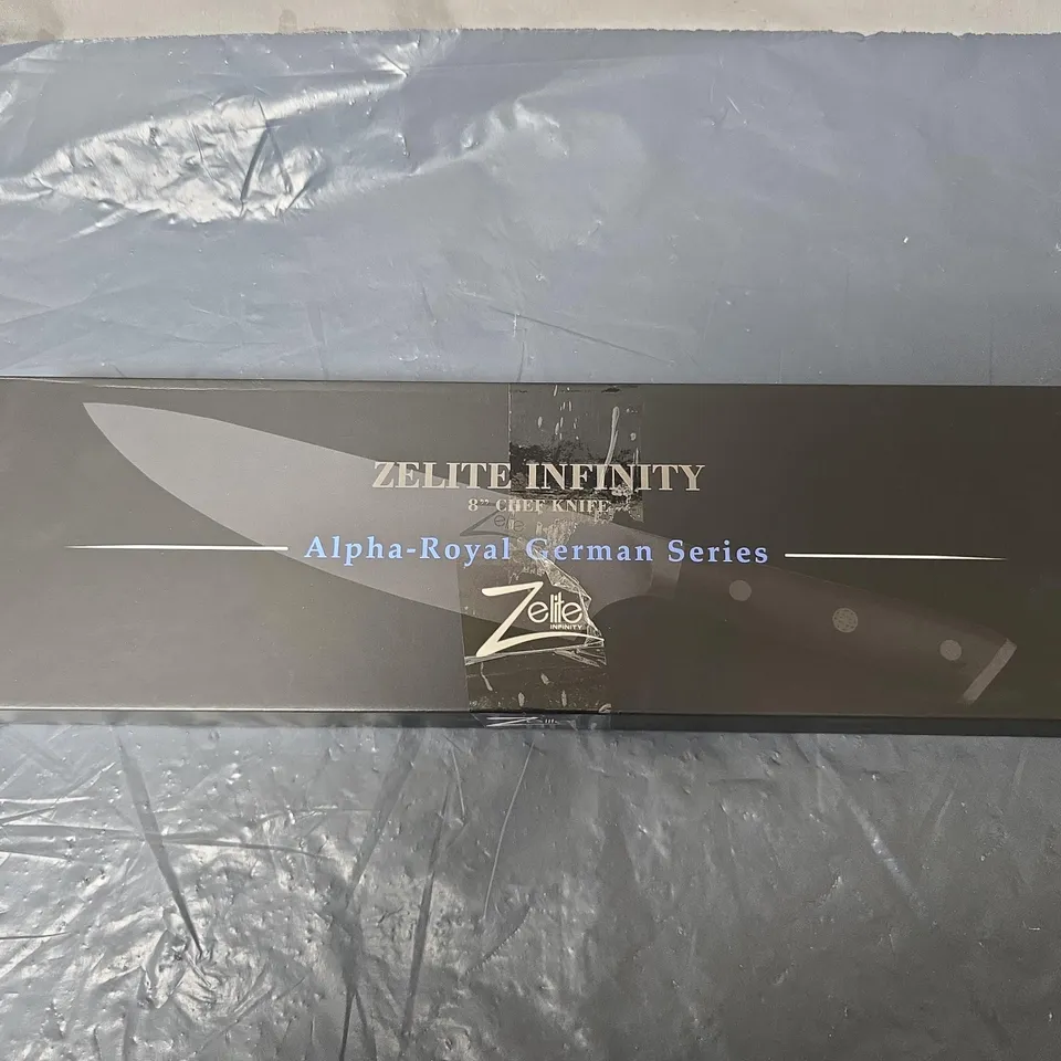 ZELITE INFINITY CHEF KNIFE 8 INCH | ALPHA-ROYAL GERMAN SERIES
