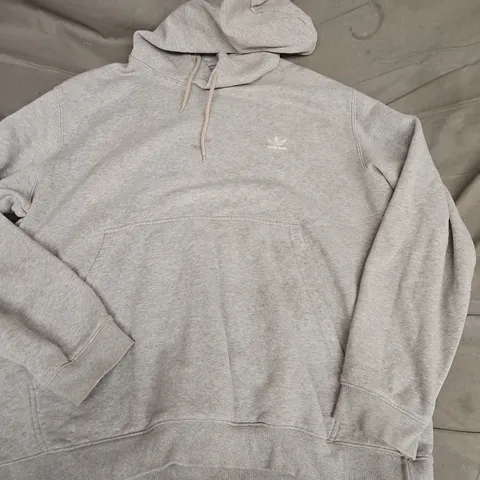 ADIDAS LONG SLEEVE HOODIE IN GREY - 2XL