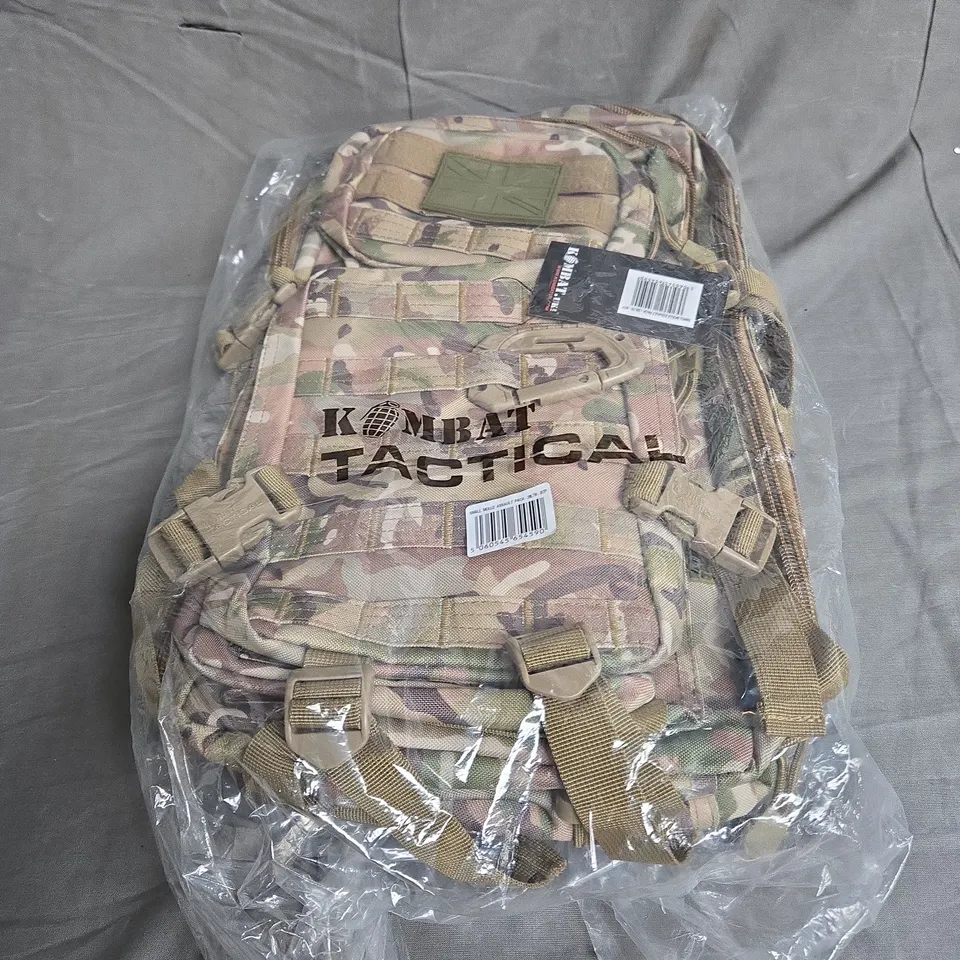 KOMBAT TACTICAL SMALL MOLLE ASSAULT PACK 28L IN CAMO