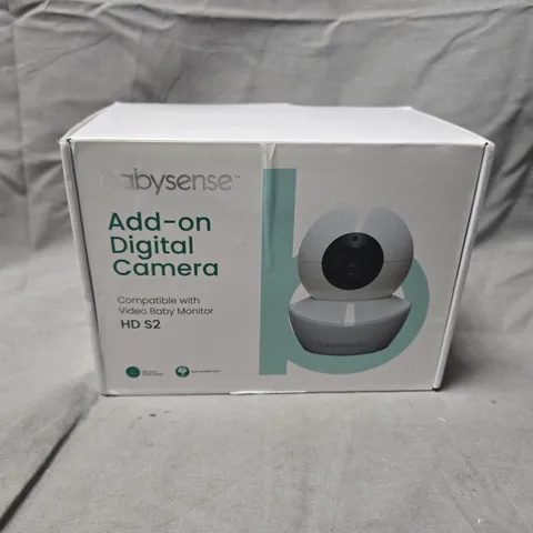 BOXED AND SEALED BABYSENSE ADD-ON DIGITAL CAMERA FOR VIDEO BABY MONITOR HD S2