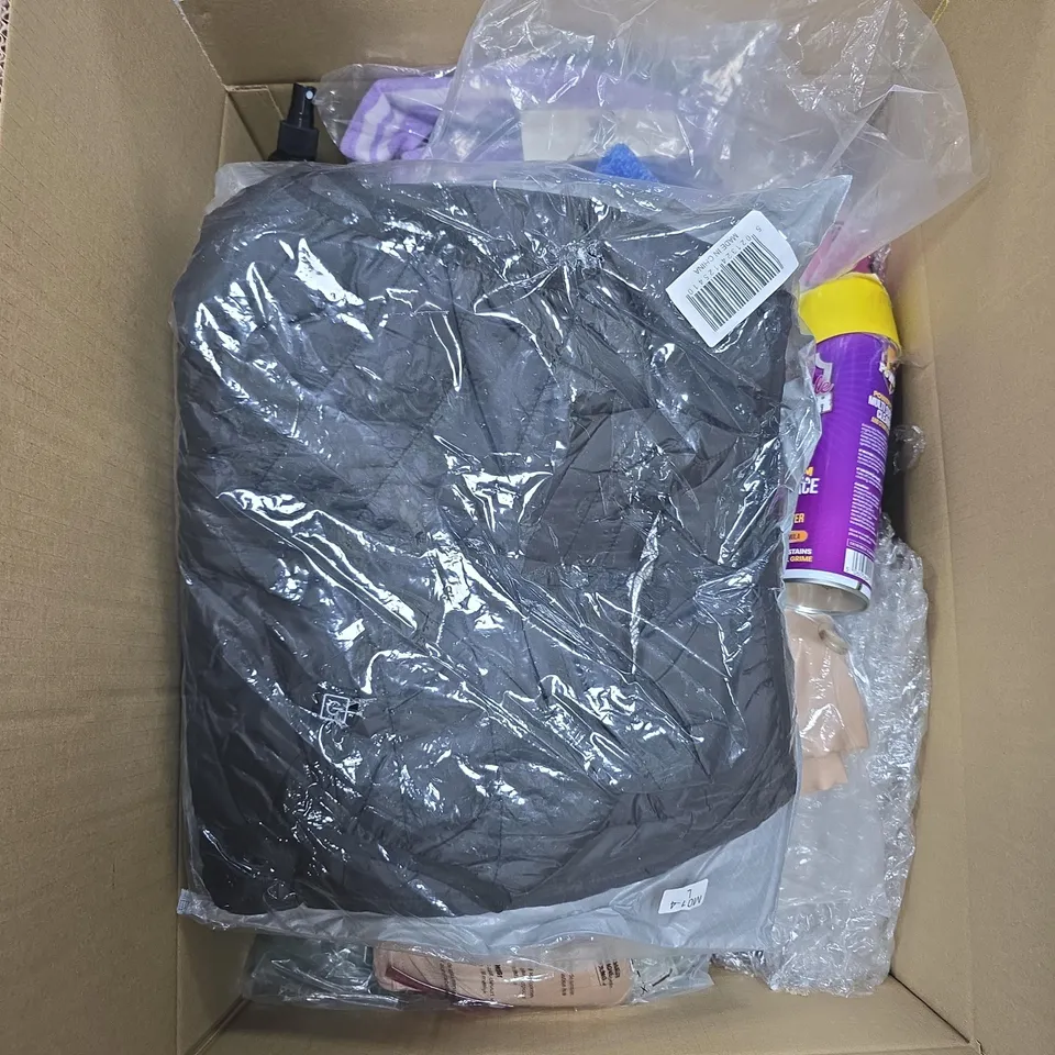 BOX OF APPROXIMATELY 15 ASSORTED ITEMS TO INCLUDE: PURE GLO KUMKUMADI COLLECTION