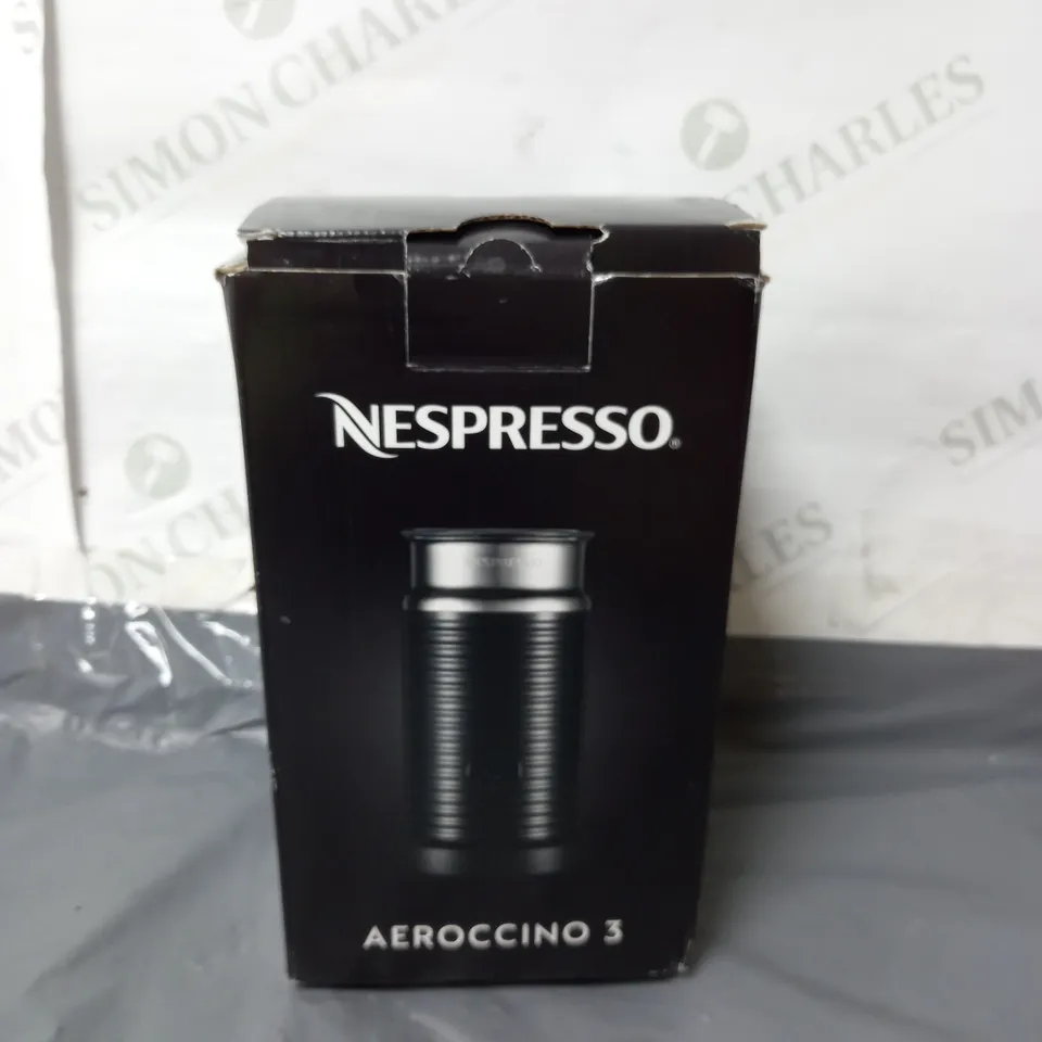 BOXED NESPRESSO AEROCCINO 3 MILK FROTHER RED