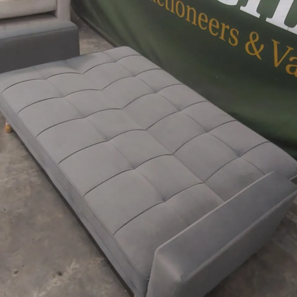 QUALITY DESIGNER MODA FORM 185CM SQUARE ARMS SOFA BED