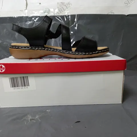 RIEKER ANTI-STRESS SANDALS BLACK SIZE EU 41