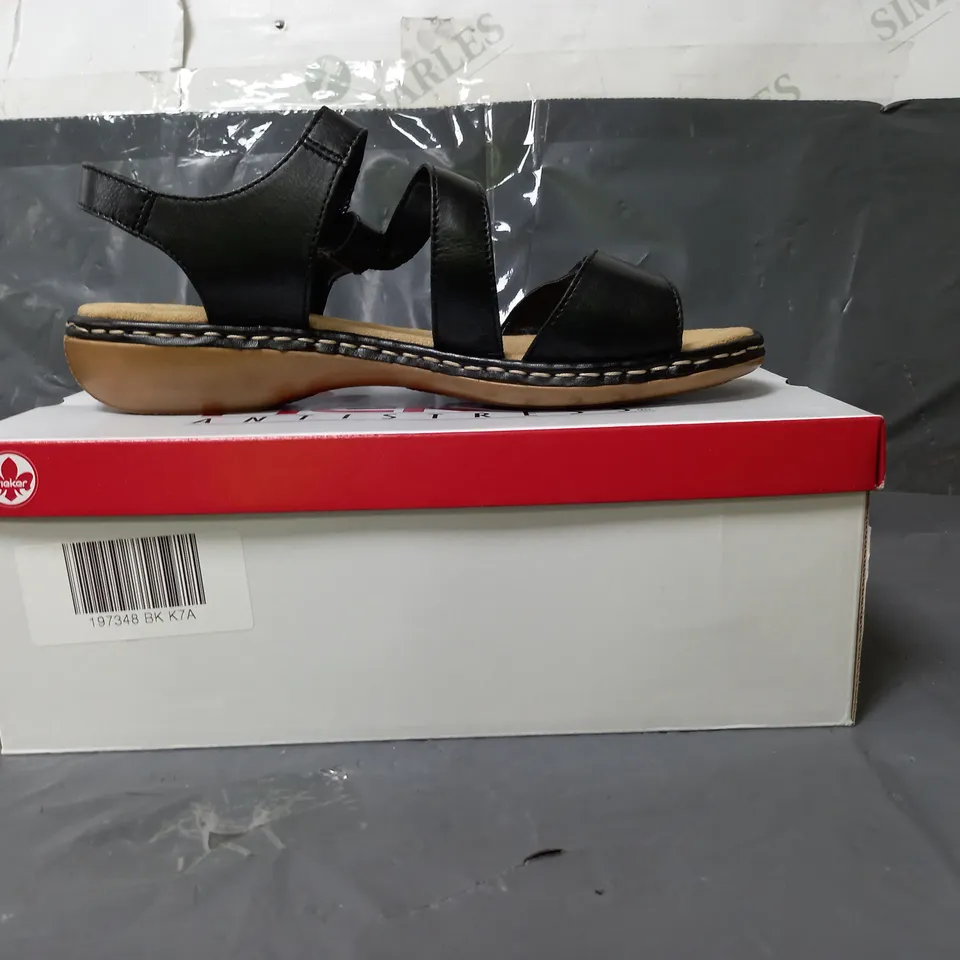 RIEKER ANTI-STRESS SANDALS BLACK SIZE EU 41