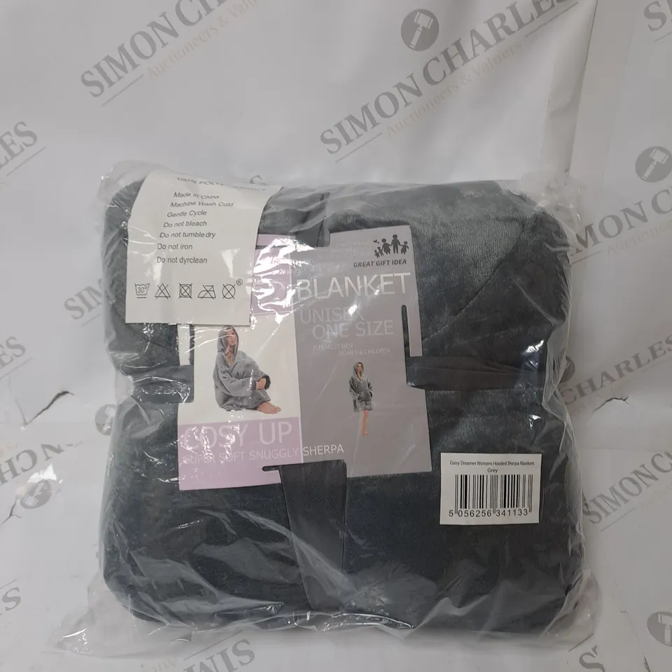 GREY HEATED BLANKET  