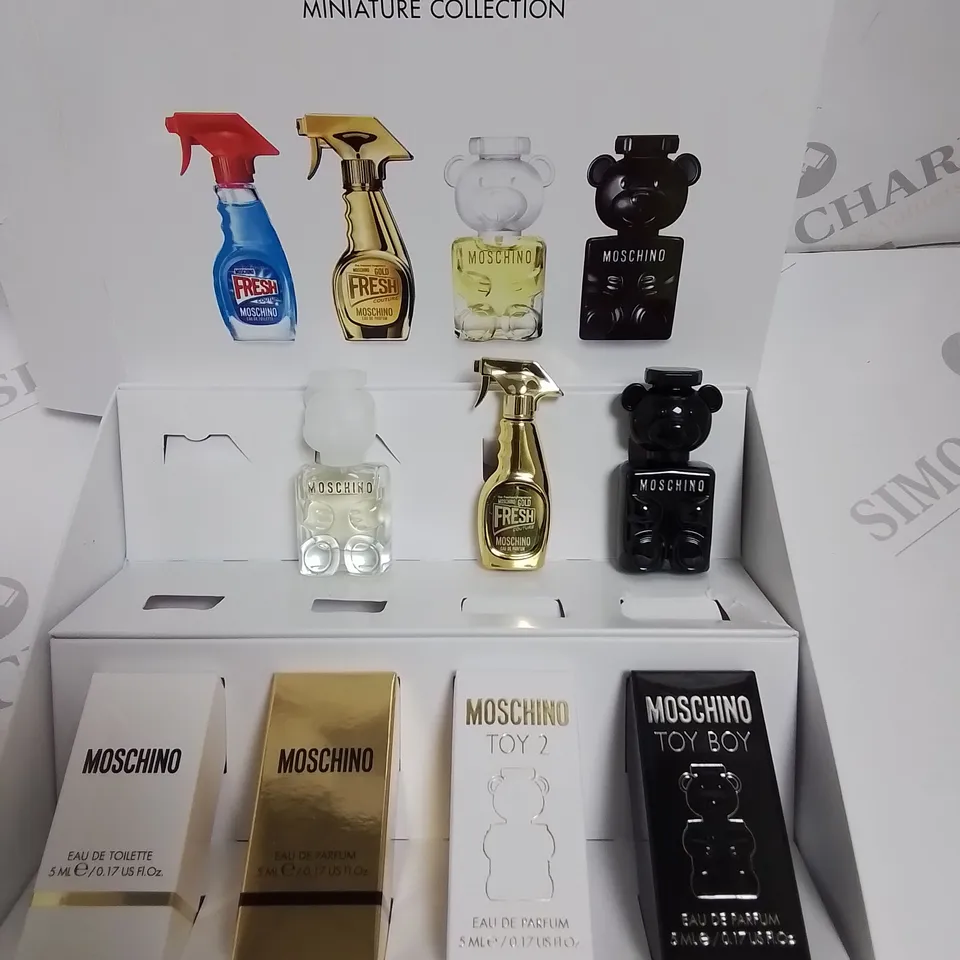 MOSCHINO MINIATURE FRAGRANCE COLLECTION  RRP £24.86