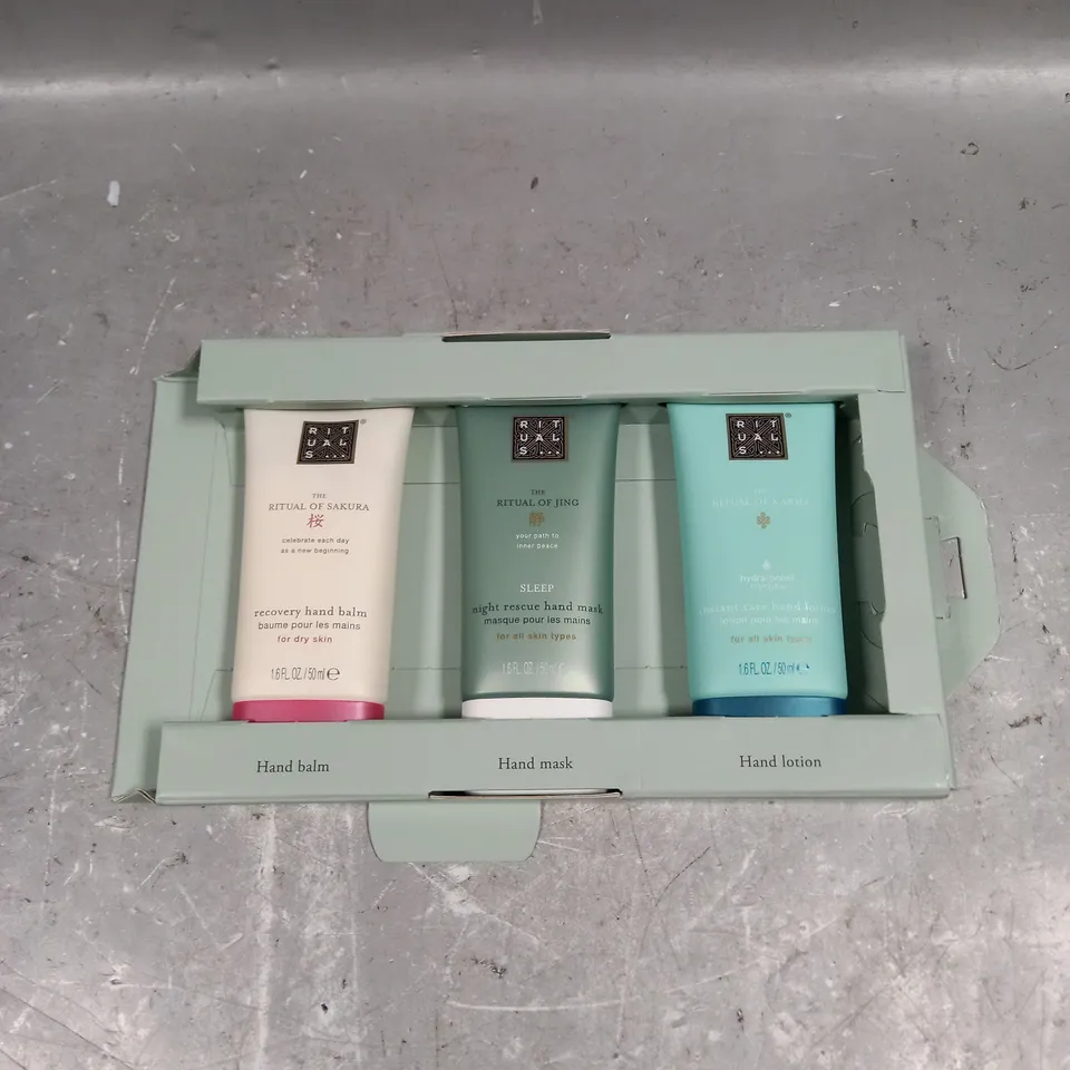 BOXED RITUALS... HAND CARE COLLECTION