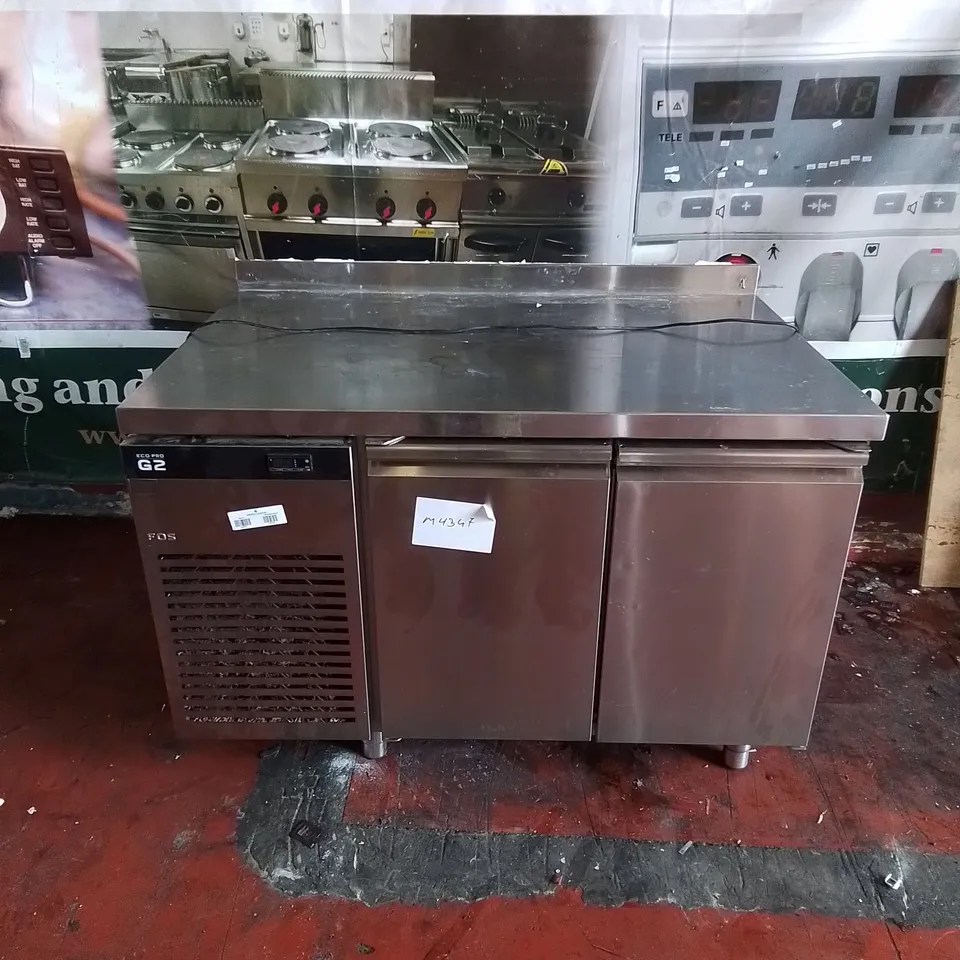 FOSTER DC1/2M COMMERCIAL STAINLESS CHILLED FOOD PREP COUNTER 