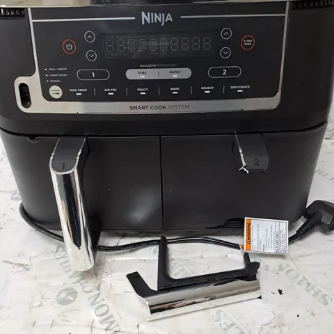 BOXED NINJA FOODI MAX 9.5L DUAL ZONE AIRFRYER AF451UK