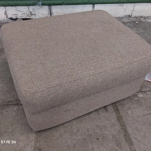 QUALITY BRITISH DESIGNER G PLAN STORAGE FOOTSTOOL MUSHROOM FABRIC