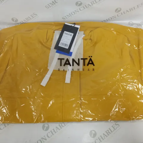 TANTA RAINWEAR DRIZZLE RAINCOAT - SPICY MUSTARD - SIZE 46