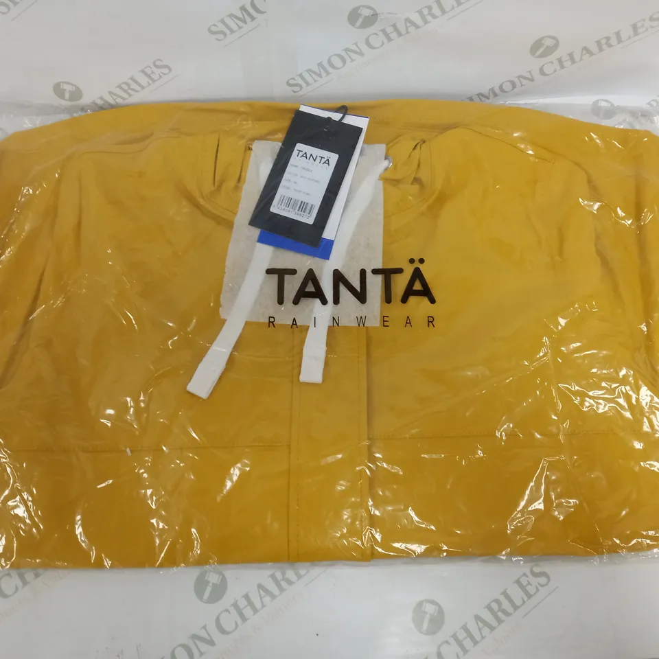TANTA RAINWEAR DRIZZLE RAINCOAT - SPICY MUSTARD - SIZE 46