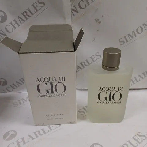 GIORGIO ARMANI ACQUA DI GIO EAU DE TOILETTE 200ML - BOXED 