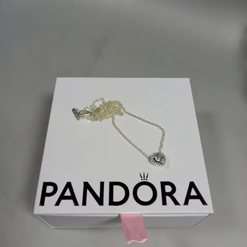 PANDORA ELEVATED HEART NECKLACE