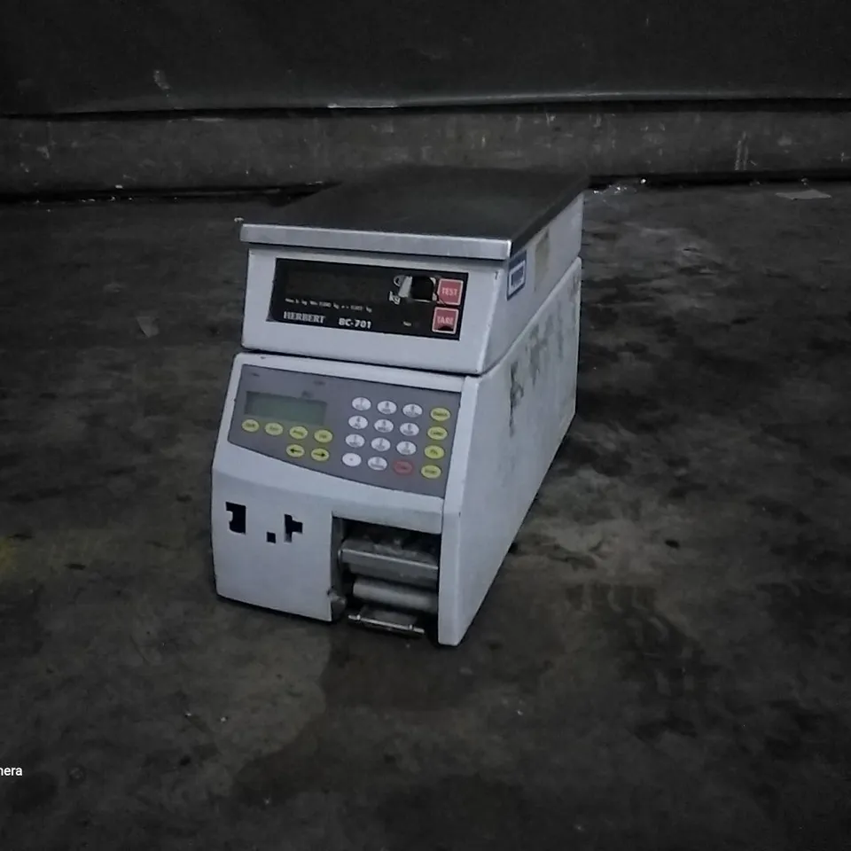 HERBERT BC-701 SCALE & BARCODE PRINTER
