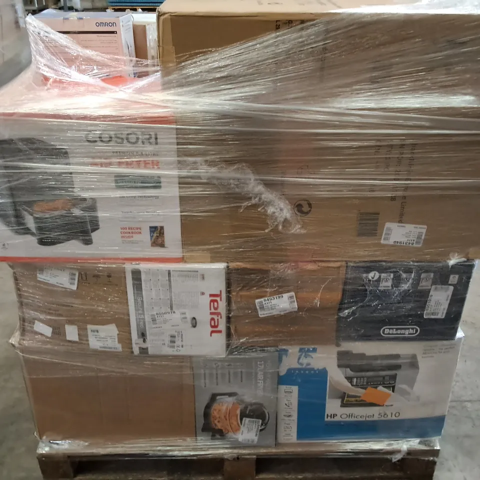 PALLET OF APPROXIMATELY 39 UNPROCESSED RAW RETURN HOUSEHOLD AND ELECTRICAL GOODS TO INCLUDE;