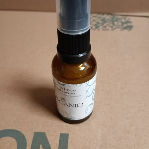 BOX OF APPROXIMATELY 40 BOTTLES CONTAINING BISOUS CLEAR SPOT TREATMENT AND L'ORGANIQ FACIAL SERUM 