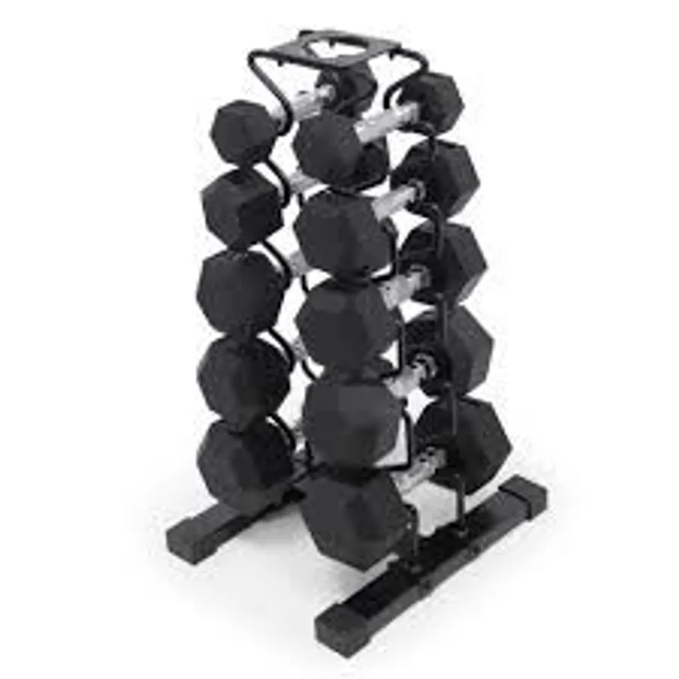 BOXED MARCY DBR-150 DUMBELL SET & RACK (4 BOXES) RRP £249