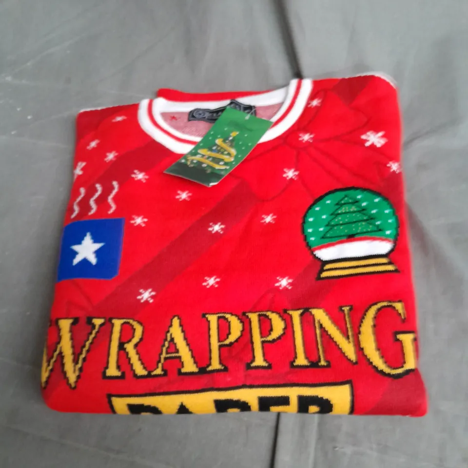 CLASSIC FOOTBALL SHIRTS - XL WRAPPING PAPER JUMPER 