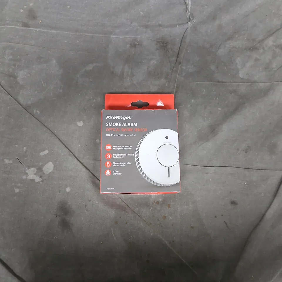 FIREANGEL SMOKE ALARM - OPTICAL SENSOR BOXED