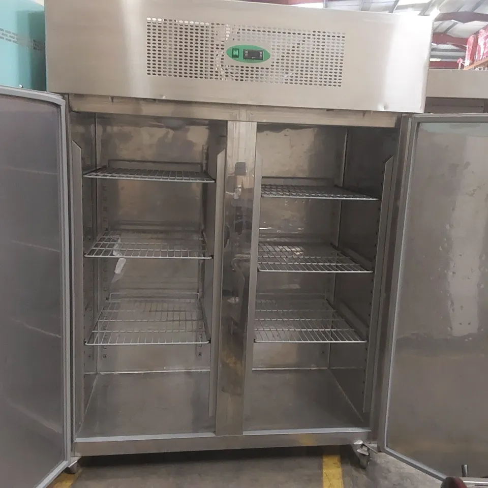 GENFROST GEN1400L COMMERCIAL 2 DOOR FREEZER