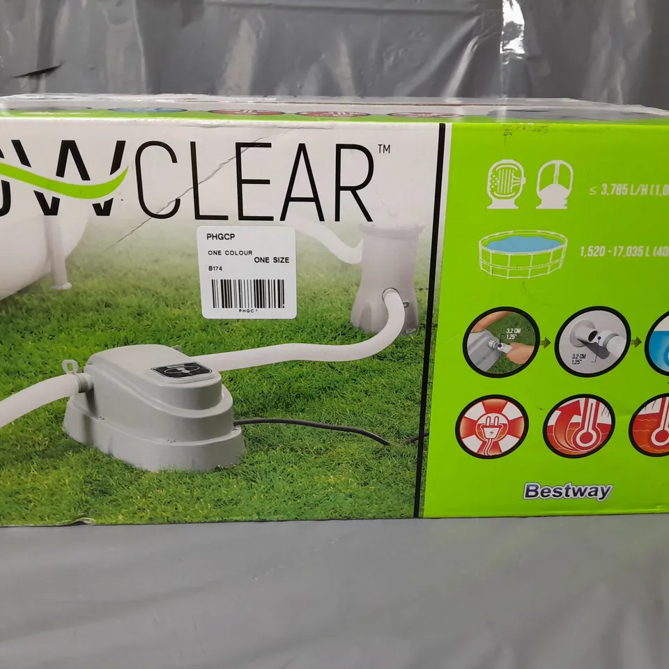 BOXED FLOW CLEAR POOL HEATER RRP £179.99