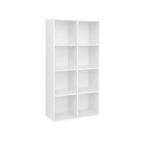 BOXED BOOKCASE CUBE UNIT - WHITE (1 BOX)