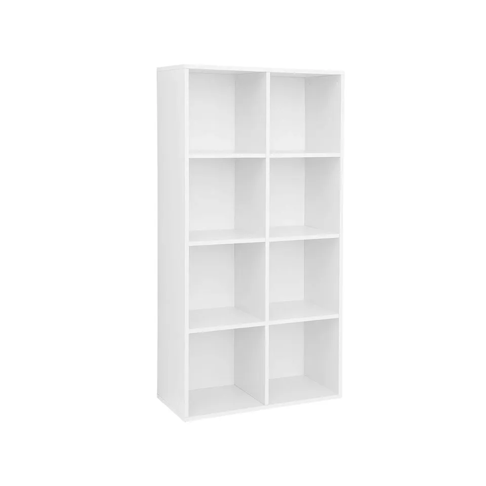 BOXED BOOKCASE CUBE UNIT - WHITE (1 BOX)