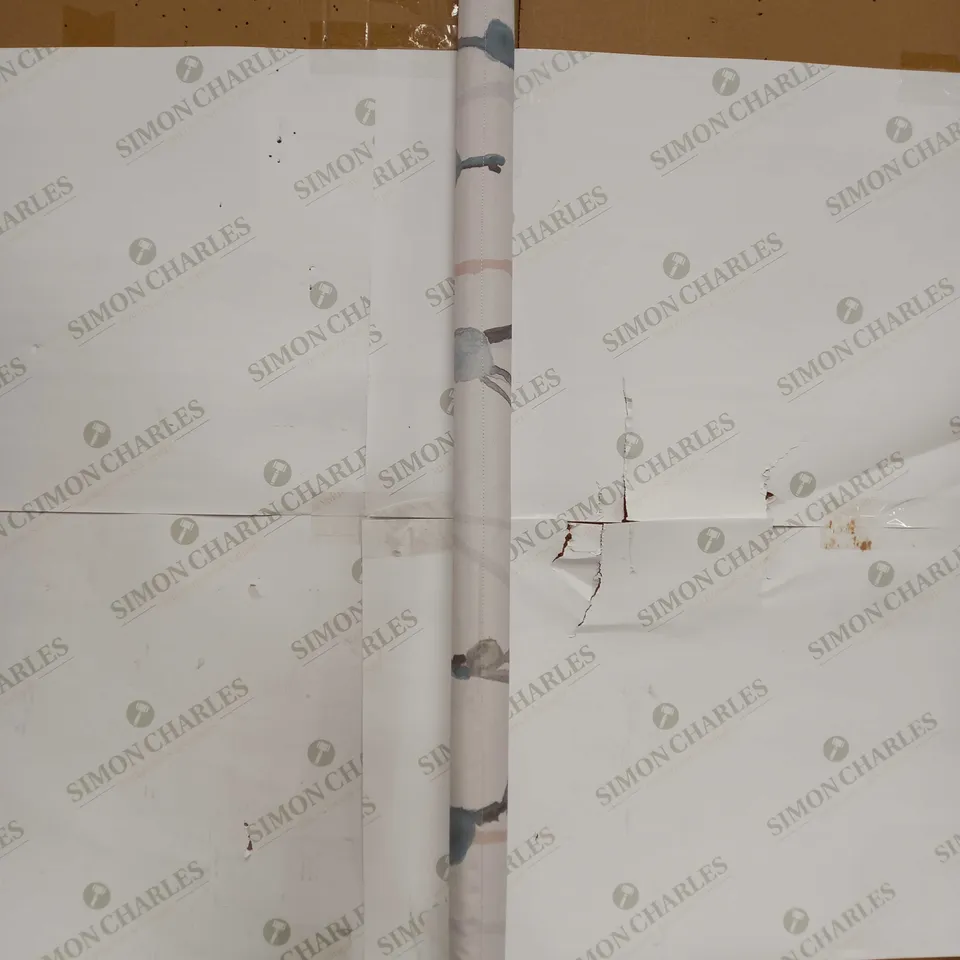 PAINTED WILLOW BLACKOUT PRINTED ROLLER 120CM X 140CM  - COLLECTION ONLY RRP £30