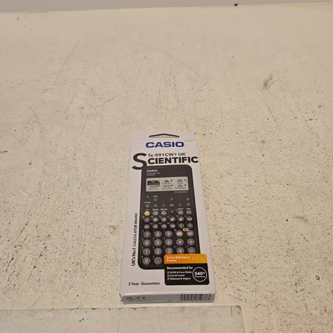 CASIO FX-991CW+ UK SCIENTIFIC CALCULATOR BOXED