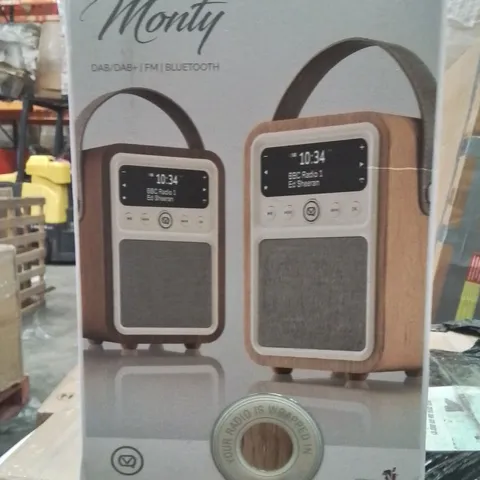 BOXED MONTY RADIO BLUETOOTH