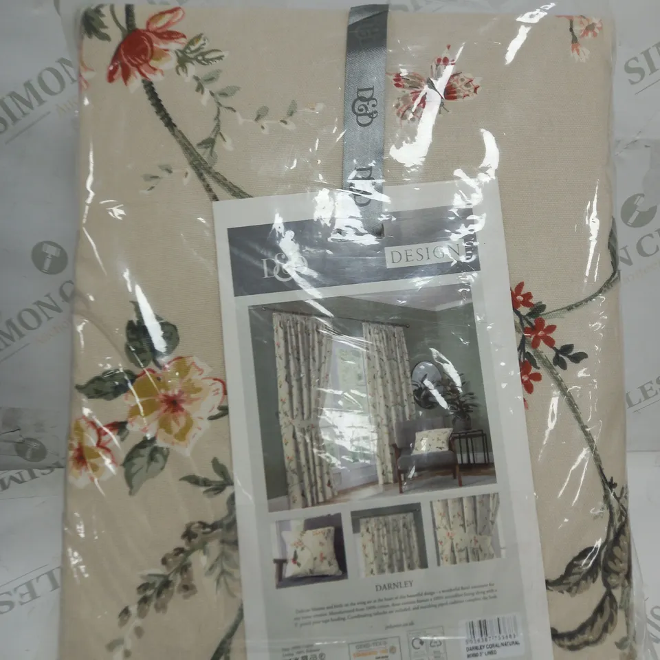 D&D DARNLEY PENCIL PLEAT CURTAINS