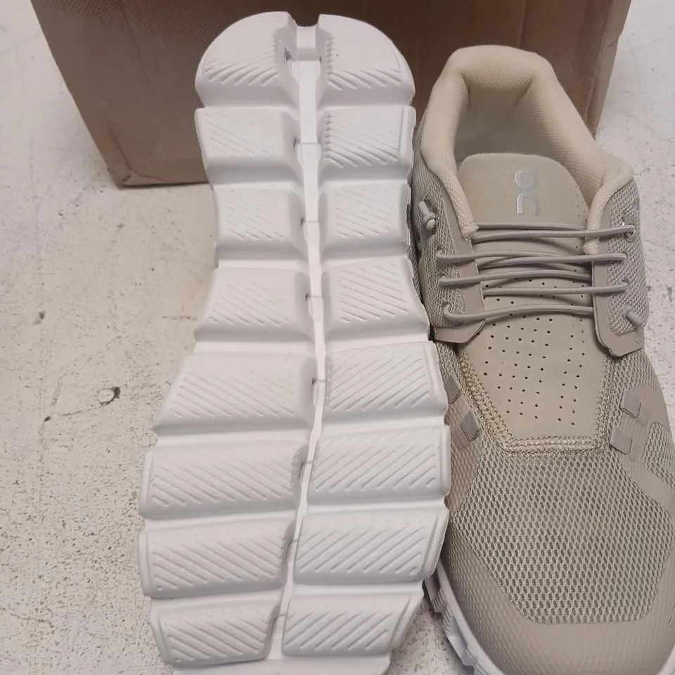 ON RUNNING BEIGE SNEAKERS — UK 8.5 (US 9.5, EUR 43)