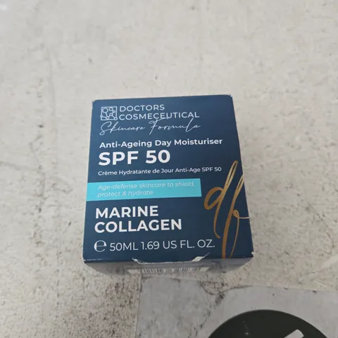 DOCTORS COSMECEUTICAL MARINE COLLAGEN ANTI-AGEING DAY MOISTURISER SPF 50 β 50 ML