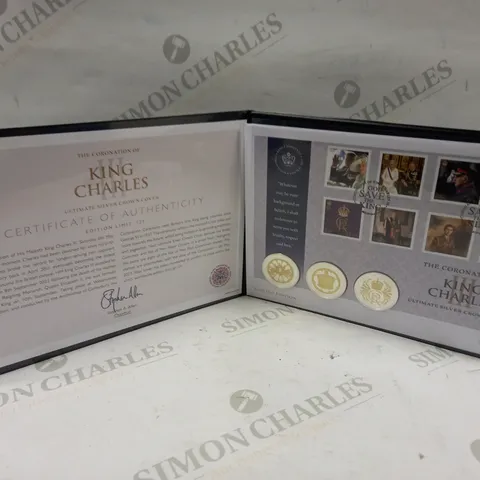 CORONATION OF KING CHARLES ULTIMATE SILVER CROWN COLLECTION