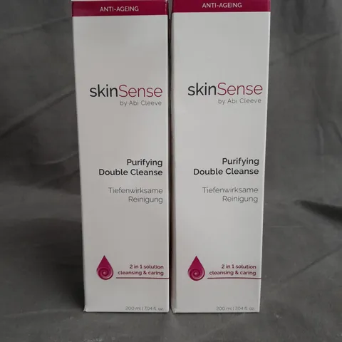 SET OF 2 SKINSENSE PURIFYING DOUBLE CLEANSE