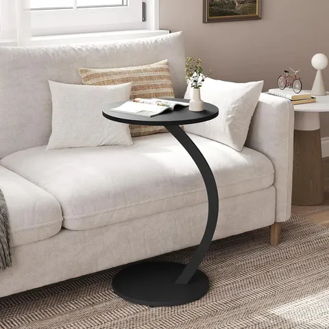 BOXED AJANE END TABLE - BLACK (1 BOX)