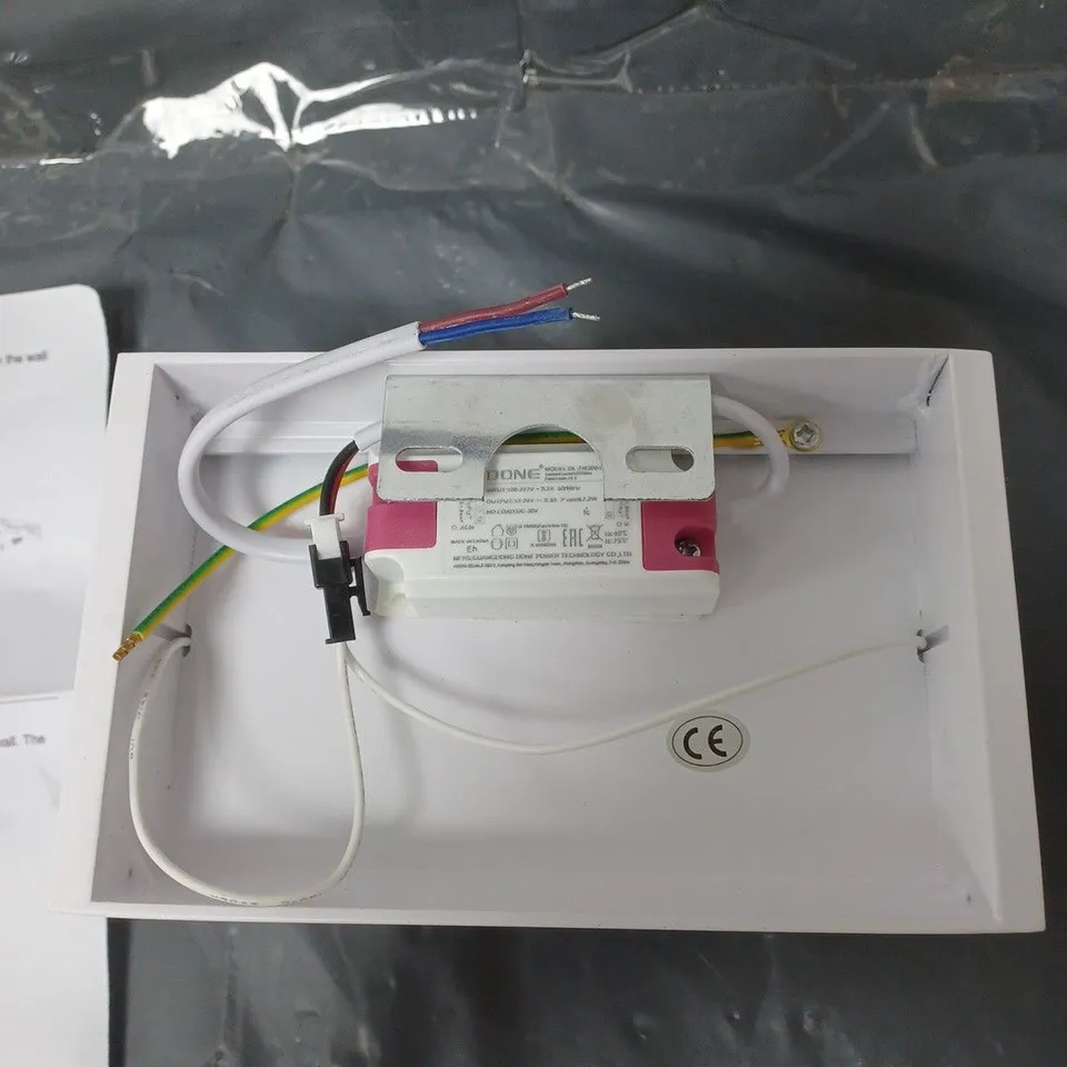 BOXED DESIGNER LED FLUSH WALL LIGHT