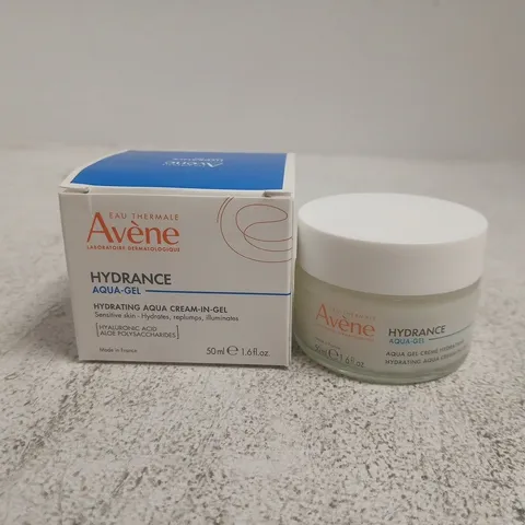 AVÈNE HYDRANCE AQUA-GEL HYDRATING GEL-CREAM 50ML (BOXED)