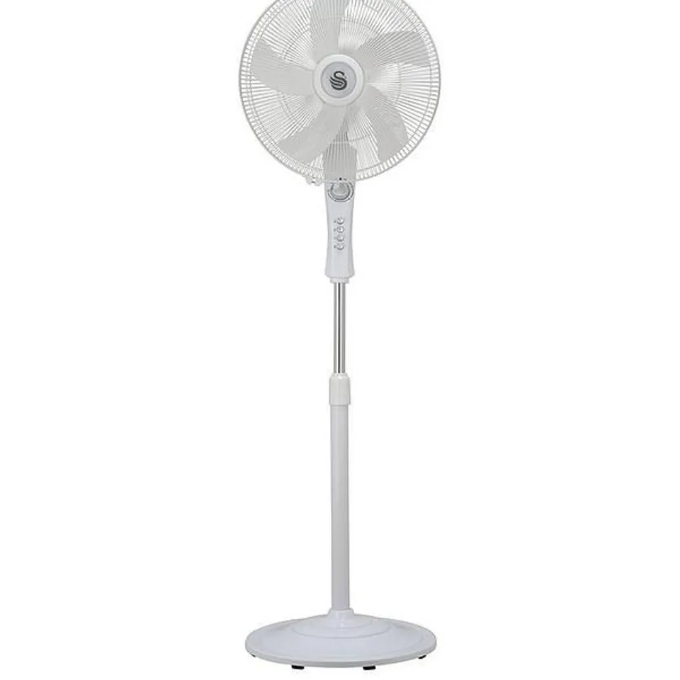 BOXED SWAN FREESTANDING STAND FAN