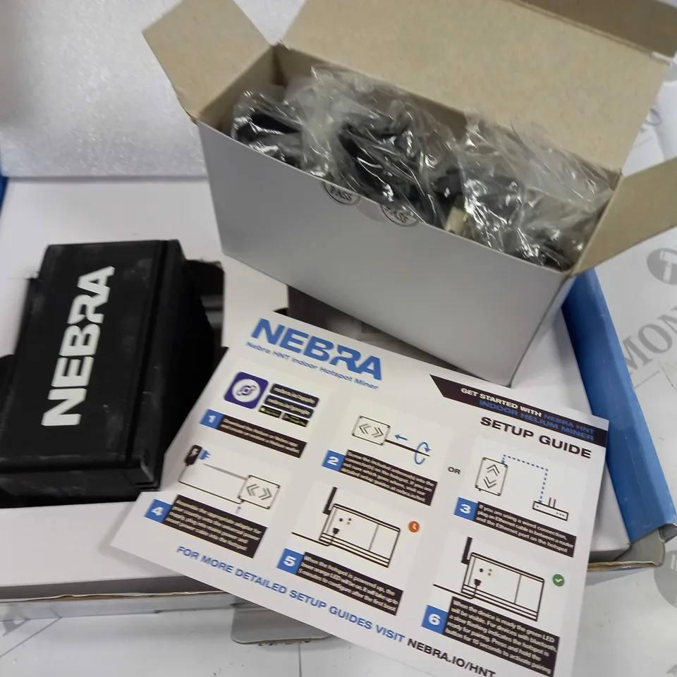BOXED NEBRA HNT INDOOR HOTSPOT MINER ROCK PI VERSION 