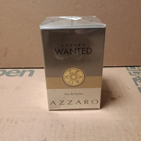 BOXED AND SEALED AZZARO WANTED 50ML EAU DE PARFUM