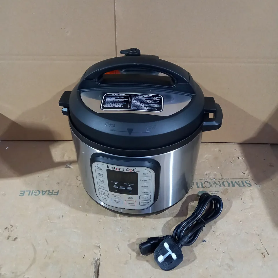 INSTANT POT DUO SMART PRESSURE COOKER