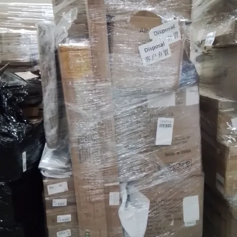 PALLET OF ASSORTED HOUSEHOLD GOODS AND PRODUCTS TO INCLUDE;SOFA BED,DINING CHAIRS,AIR FRYER 