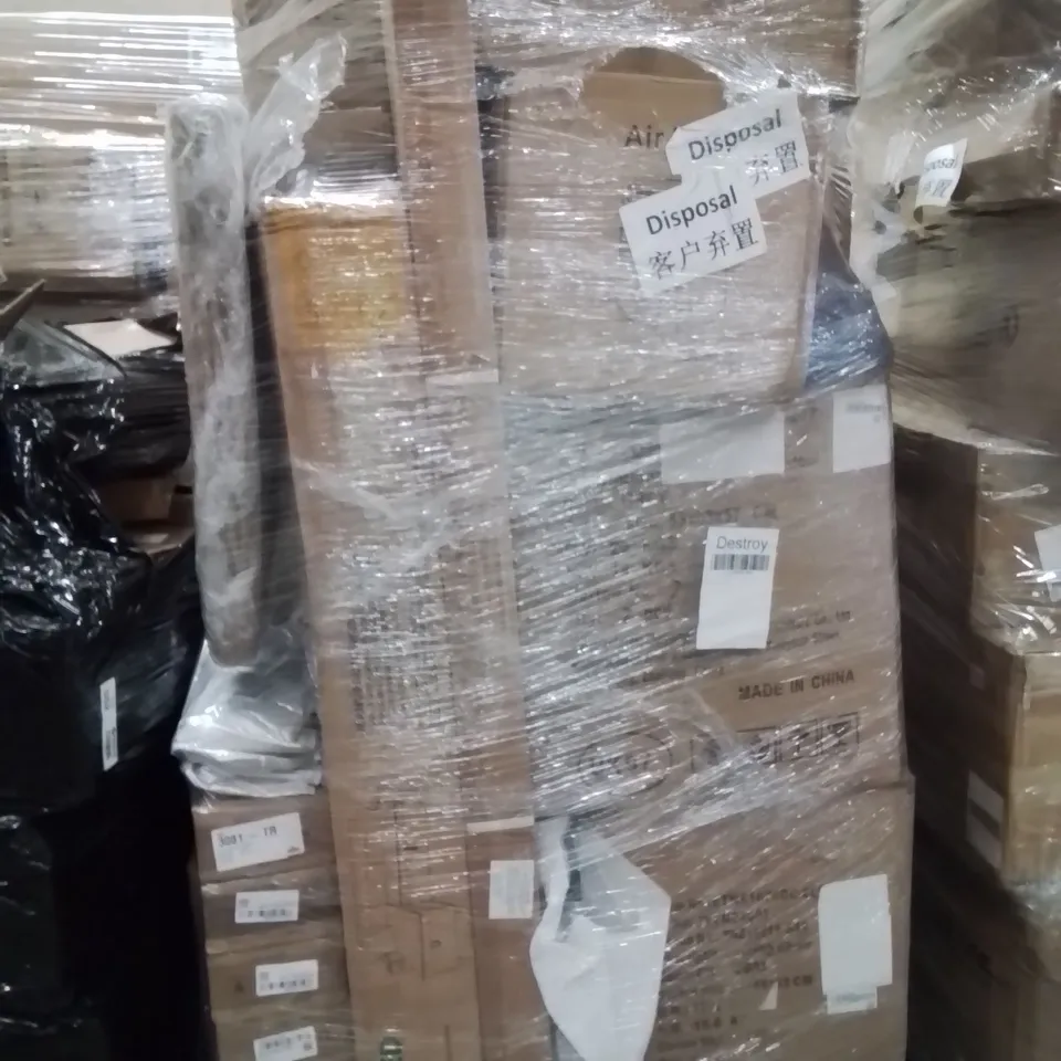 PALLET OF ASSORTED HOUSEHOLD GOODS AND PRODUCTS TO INCLUDE;SOFA BED,DINING CHAIRS,AIR FRYER 