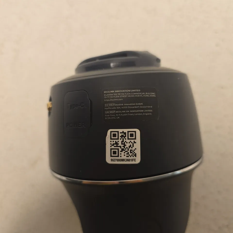 REOLINK 4K SECURITY CAMERA – BLACK